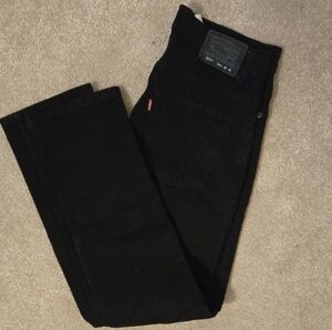 Levi's Boy's Slim Black Jeans